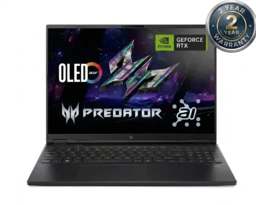 ACER PREDATOR HELIOS 16 AI ULTRA 9 275HX 64GB RAM 2TB SSD 16″ QHD 2.5K oled NVIDIA RTX 5070TI 12GB
