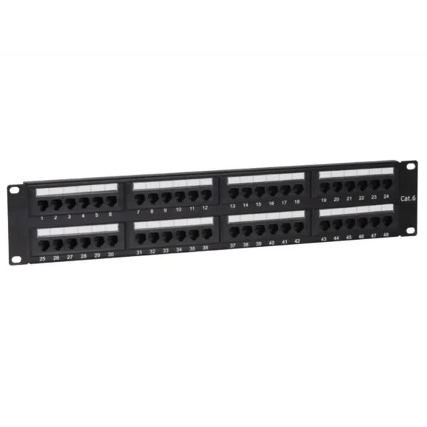 PATCH PANEL CAT6 UTP 48 PORTS + KEYSTONES JS-52-48 Accessories IN LEBANON