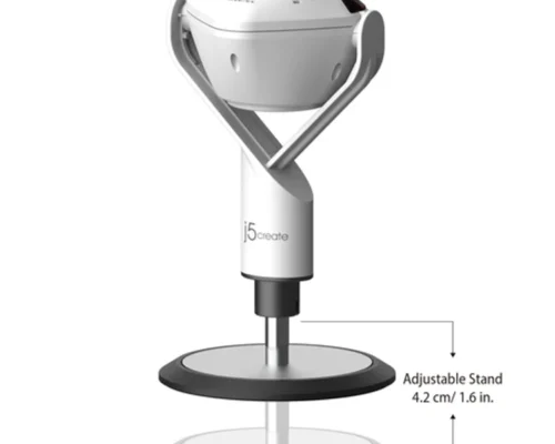 J5Create 360° AI-Powered Webcam – 360 All Around AI-Powered Conference Room CAMERA