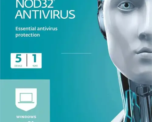 ESET NOD32 Antivirus 5 Devices 1 Year Windows/Mac/Android/iOS lebanon