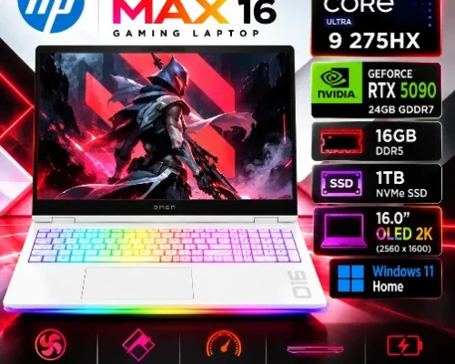 Hp Omen Max 16 Ultra 9 275HX 1TB SSD 16GB  16.0 Inch OLed 2K  RTX 5090 24GB