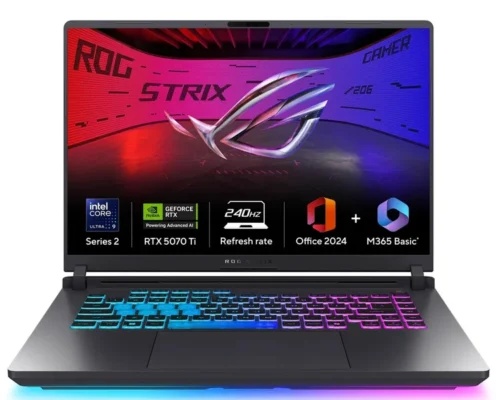 ASUS ROG Strix G16  Intel Core Ultra 9 275HX 1TB SSD 32GB 16.0 Inch 2560×1600 Nvidia GeForce RTX 5070Ti 12GB W11H