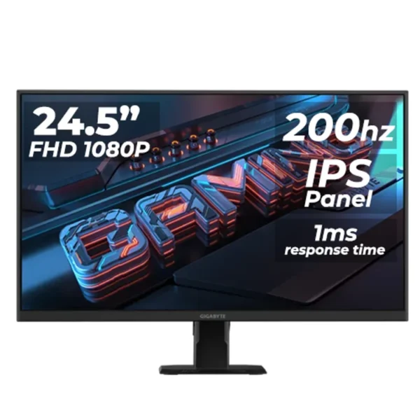 GIGABYTE GS25F2 24.5" SS IPS FHD 120% SRGB 1 MS 2 x HDMI + DISPLY PORT + EARPHONE JACK + SPK 200HZ Monitor in Lebanon