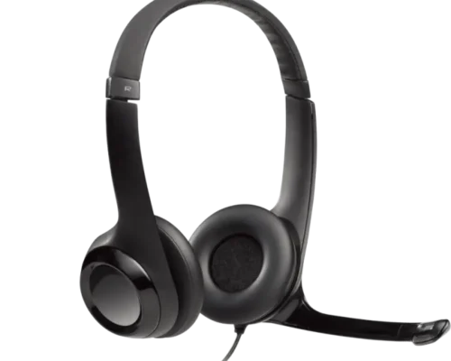 Logitech Headset Wired H390 USB with Noise-Canceling Mic in-line controls (Black) USB A