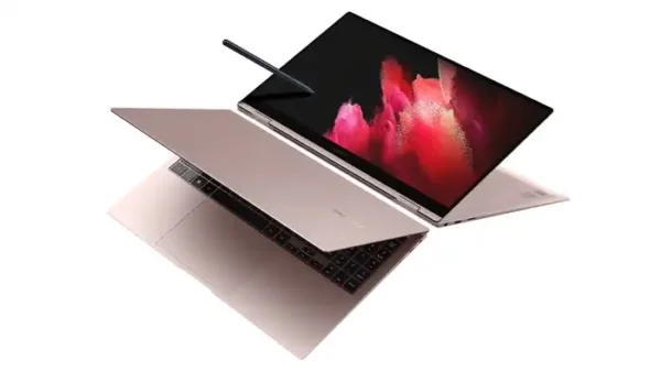 GALAXY BOOK PRO X360 NP930QDB-KD1US I7-1165G7 16GB 512GB SSD 13.3" FHD AMOLED Iris Xe Graphics Rose W11 BUSINESS LAPTOP 1 YEAR WARINTY LAPTOP IN LEBANON