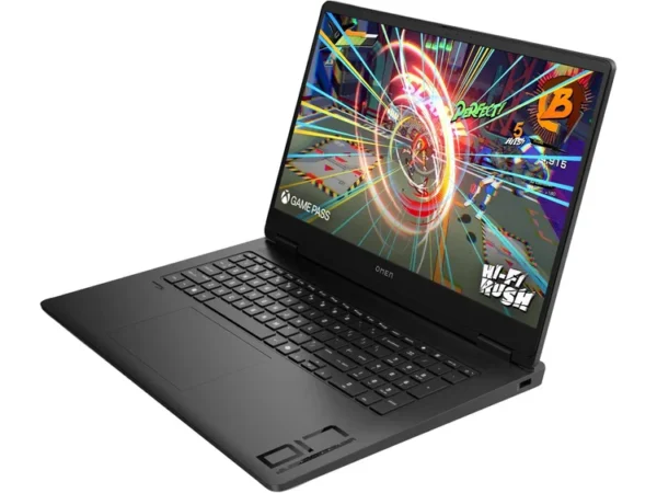 HPOMEN 17Z-DB000 C1EU5U8R#ABA AMD Ryzen 7 8845HS, 1TB SSD, 32GB DDR5, 17.3 Inch, 2560x1440, Nvidia GeForce RTX 4070 8GB, W11H, Black, 1 Year Warranty LAPTOPS IN LEBANON