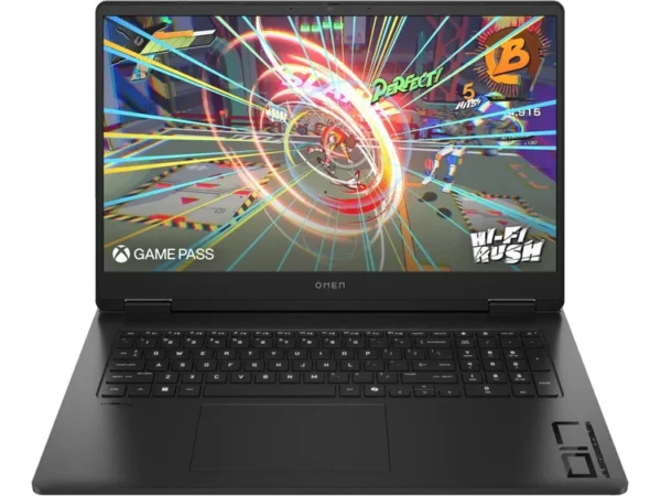 HPOMEN 17Z-DB000 C1EU5U8R#ABA AMD Ryzen 7 8845HS, 1TB SSD, 32GB DDR5, 17.3 Inch, 2560x1440, Nvidia GeForce RTX 4070 8GB, W11H, Black, 1 Year Warranty LAPTOPS IN LEBANON