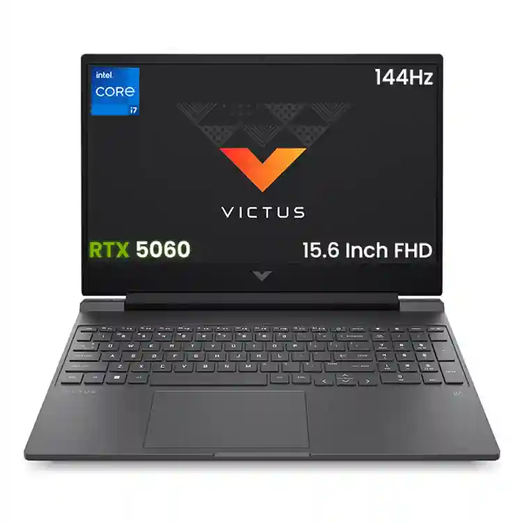 HP Victus 15-FA2787NR BM7B7UA#ABA Intel Core I7-13620H, 512GB ssd, 16GB DDR5, 15.6 Inch, Nvidia GeForce RTX 5060 8GB, W11H, Grey, 1 Year Warranty LAPTOPS IN LEBANON