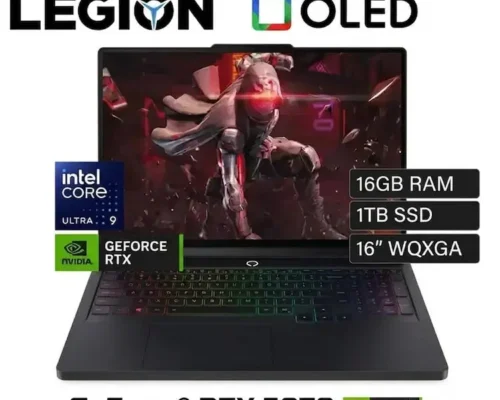 LENOVO LEGION 5 CORE ULTRA 9 275HX 16GB 1TB SSD 15.1″ OLED QHD 2.5K 165HZ NVIDIA RTX 5070 8GB WIN11