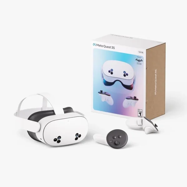 Meta Quest 3S Mixed Reality Headset MetaQuest – 128GB, 8GB RAM, Snapdragon XR2 Gen 2, 4.5X Visual Resolution, True Touch Haptics VR IN LEBANON