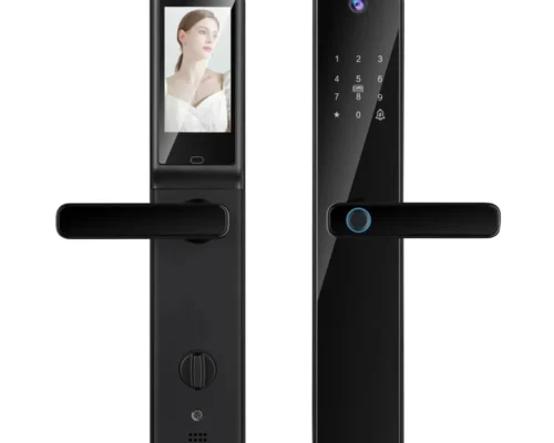 LinkU Smart Door Lock Code Finger 3D Cam Key RFID Mobile App Video Door Bell Mode