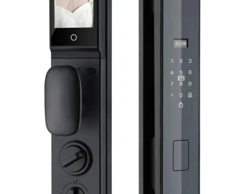 LinkU S940MAX Smart Door Lock Code Finger 3D Cam Key RFID Mobile App Video Door Bell Mode Fingerprint Lock Tuya Smart Video Calling Door Lock With Camera