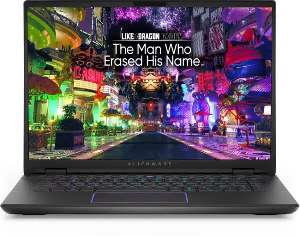 DELL ALIENWARE M16 R2 AWM16-7025BLK-PUS CORE ULTRA 7 155H 16GB DDR5 1TB NVME EN 16" QHD+ (2560 x 1600) 240HZ RTX 4070 8GB WIN 11 / Dark Metallic Moon DRO GAMING LAPTOP IN LEBANON