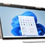 HP X360 PAVILION 14 PLUS CORE 5 120U 10core 16GB 256GBNvme 14.0 FHD 5MPcam ROSE GOLD business laptop in lebanon