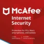 McAfee Internet Security 3 Devices 1 Year Windows/Mac/Android/iOS lebanon