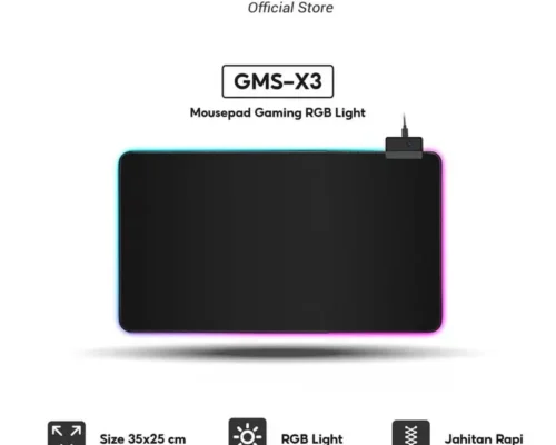Gaming Mousepad – Jertech Features adjustable RGB lighting