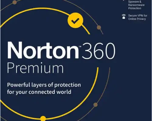 Norton 360 Premium 1 Device 1 Year Windows/Mac/Android/iOS Antivirus Internet security + MOBILE+ Vpn