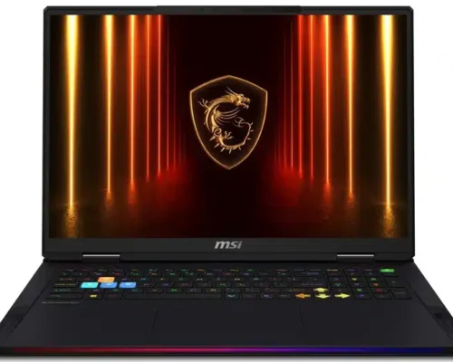 MSI RAIDER 18 HX AI ULTRA 9-285HZ 64GB 2TB 16” QHD+ (2560×1600), 240Hz RTX5080 16GB W11 SNC