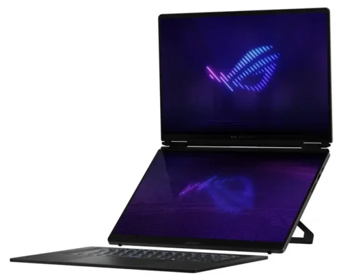ASUS ROG Zephyrus Duo 16 Core Ultra 9 386H Dual 16″ 3K 120Hz OLED Touchscreen  NVIDIA GeForce RTX 5070 Ti