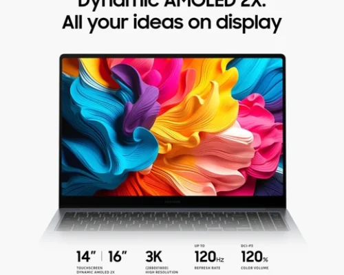 SAMSUNG GALAXY BOOK 4 PRO  INTEL ULTRA 7 155H/16/512GB NVME/14″ 3K OLED TOUCH 120Hz/WIN 11 GREY ULTRA LIGHT 1.2KG SOLD