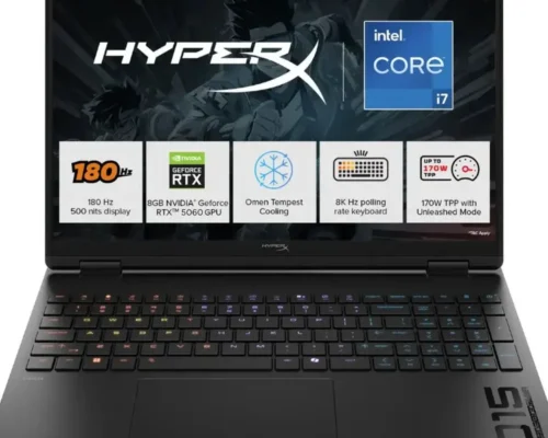 HP OMEN 15HYPER X CORE I7-14650HX 24GB RAM 1TBSSD 15.3″ QHD 2.5K 180HZ NVIDIA RTX 5060 8GB Win11