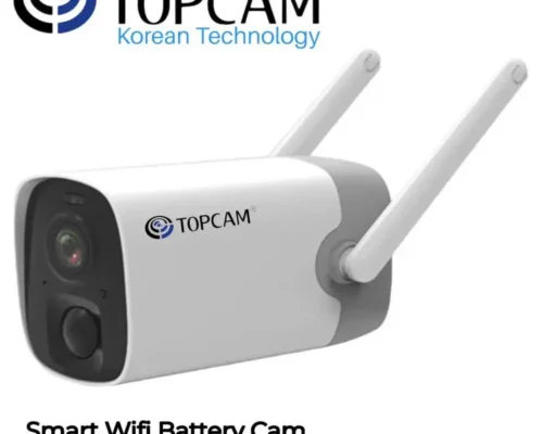 Ipcam  Smart Wifi Battery Cam 3MP Outdoor With Solar Panel 3.3W Lithium Battery 9600mah