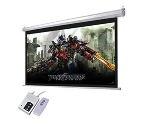 Electric Screen SP-ELC300 “Electric With RF Remote Control” 300cm X 300cm