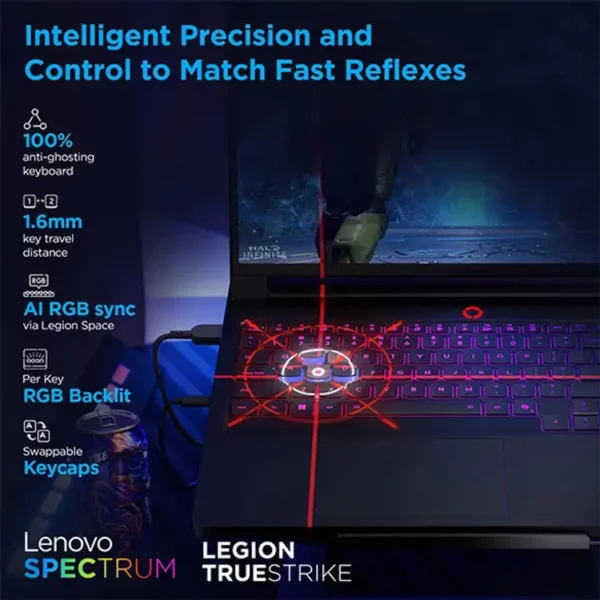 Lenovo Legion Pro 7i 16IAX10H 83F5006GUS - Intel® Core Ultra 9 275HX - NVIDIA RTX™ 5090 lebanon
