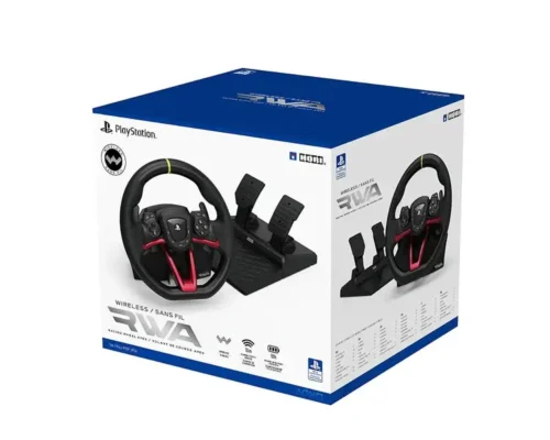 HORI Wireless Rechargeable Racing Wheel Apex for PS5 PS4 and Windows