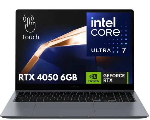 Samsung Galaxy Book4 Ultra  Core Ultra 7 155H 16GB 1TB NVMe 16″ 120Hz AMOLED TouchScreen “NVIDIA RTX 4050 6144MB” WIN 11