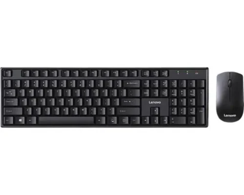 Lenovo wireless mouse+keyboard set comfortable keyboard traditional keypad,smooth edge corners