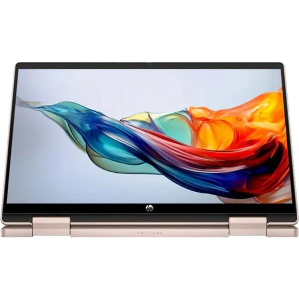 HP 14 X360 2IN1 CORE 3 100U 8GB 128GB NVME 14.0 FHD FP BKLT ROSE GOLD - Image 5