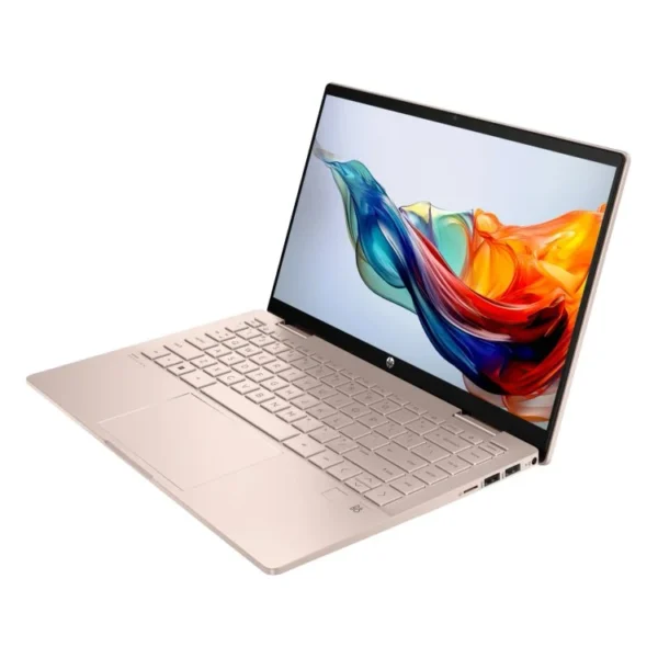 HP X360 14T-EK200 CORE 3 100U 8GB 128GB NVME 14.0 FHD FP BKLT ROSE GOLD LAPTOPS IN LEBANON