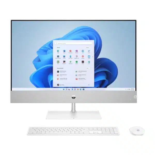 HP 27-CR2057C ALL-IN-ONE Core Ultra 7 255U 32GB 1TB NVMe 27" TOUCHSCREEN Intel UHD Keyboard and Mouse White Windows 11 LAPTOPS IN LEBANON