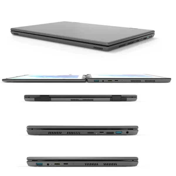 LAPTOP DUO E140D 2-in-1 X360 Detachable intel N95 dual core 16GB 512GB 14 " 2.2K W10 business laptop in lebanon