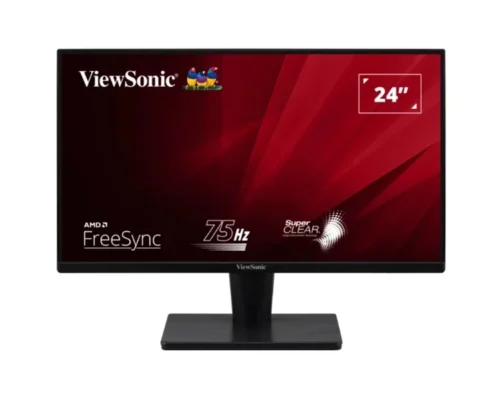 ViewSonic -H 23.8” Monitor|Flat| IPS Technology|5ms Response Time| Black| Resolution: 1920×1080