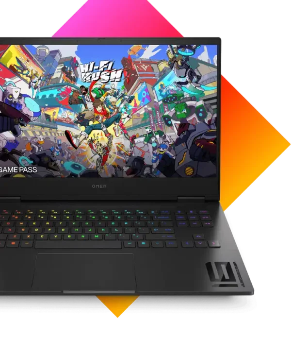 B6JF8U8R HP OMEN 16 Intel Core I9-14900HX 2TB SSD 32GB DDR5 16.1 Inch 2560x1440 RTX 4070 8GB Black W11H Gaming Laptop 1 year warranty Laptop in Lebanon