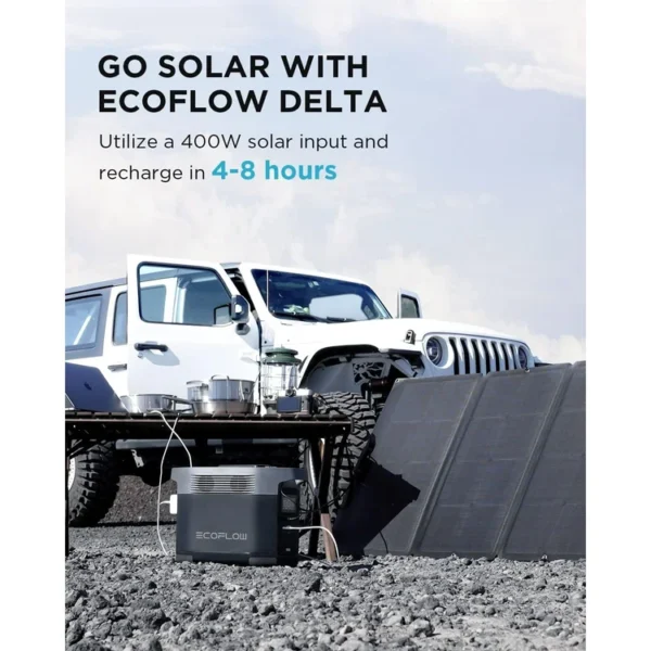 EcoFlow Delta 1300 Portable Power Station ECDELTA1300, 1260Wh Capacity, 3300W Max LEBANON ACCESSORIES