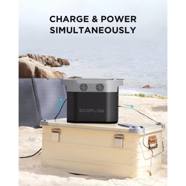 EcoFlow Delta 1300 Portable Power Station ECDELTA1300, 1260Wh Capacity, 3300W Max LEBANON ACCESSORIES