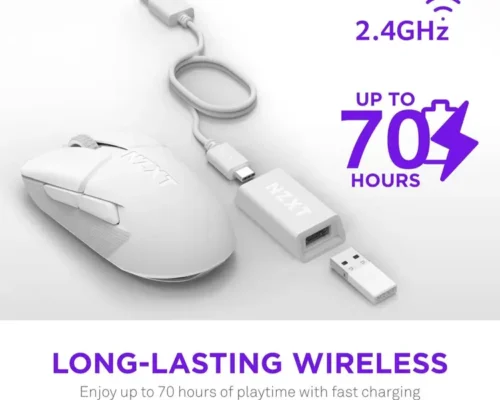 NZXT Lift Elite Lightweight Wireless Gaming Mouse, up to 26000 DPI